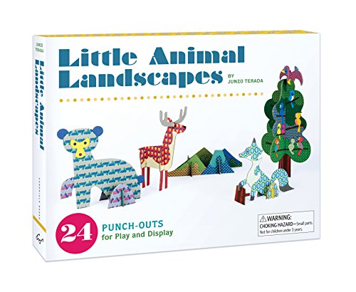 Stock image for Chronicle Books Little Animal Landscapes: 10 Punch-Out Scenes for Play Display (Paper Craft Activity Book, Animal Paper Art) for sale by Ebooksweb