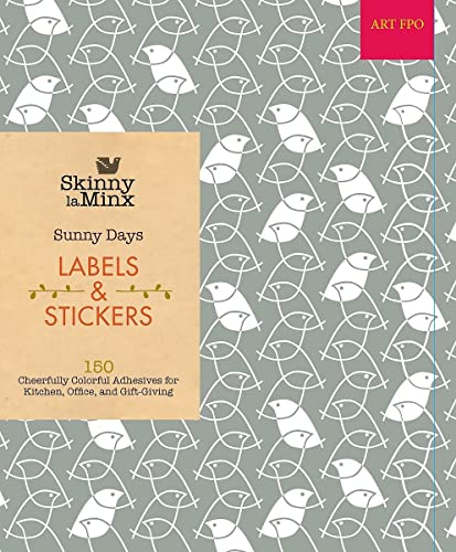 9781452129327: Sunny Days Labels & Stickers (Skinny laminx): 150 Cheerfully Colorful Adhesives for Kitchen, Office, and Gift-Giving