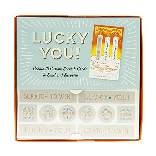 9781452129419: Lucky You!: Create 16 Custom Scratch Cards to Send and Surprise