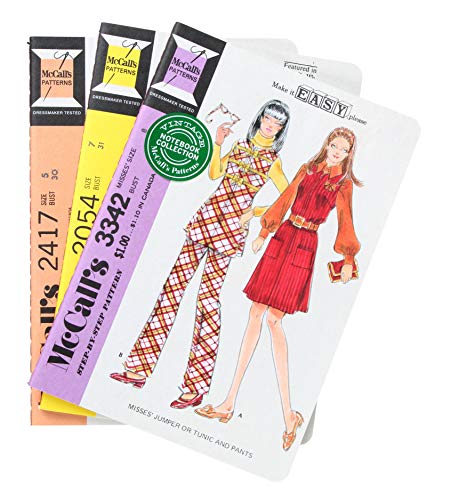 Stock image for Vintage McCall's Patterns Notebook Collection (Sewing Journal, Vintage Sewing Patterns, Gifts for Mom) for sale by Russell Books