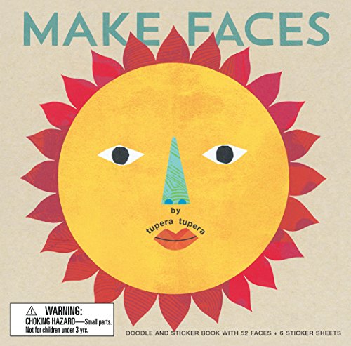 Stock image for Make Faces: Doodle and Sticker Book with 52 Faces + 6 Sticker Sheets for sale by ThriftBooks-Atlanta