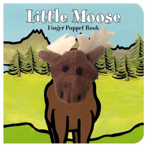 Beispielbild fr Little Moose: Finger Puppet Book: (Finger Puppet Book for Toddlers and Babies, Baby Books for First Year, Animal Finger Puppets) (Finger Puppet Boardbooks) zum Verkauf von Wonder Book