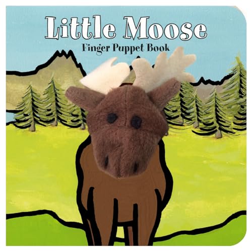 Imagen de archivo de Little Moose: Finger Puppet Book: (Finger Puppet Book for Toddlers and Babies, Baby Books for First Year, Animal Finger Puppets) (Finger Puppet Boardbooks) a la venta por Gulf Coast Books