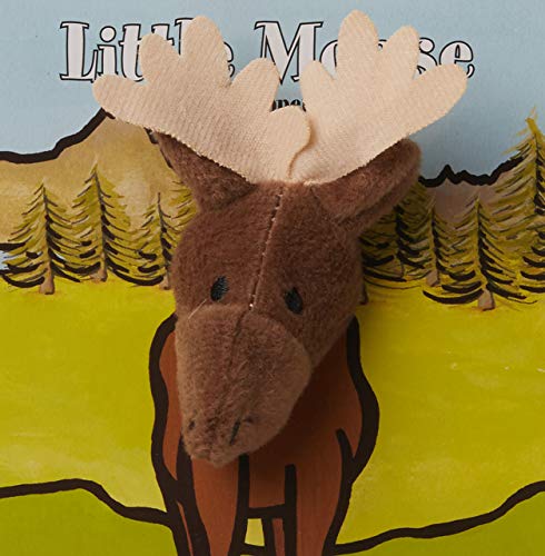 9781452142319: Little Moose: Finger Puppet Book