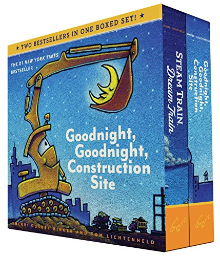 Stock image for Goodnight, Goodnight, Construction Site and Steam Train, Dream Train Board Books Boxed Set for sale by Goodwill of Colorado