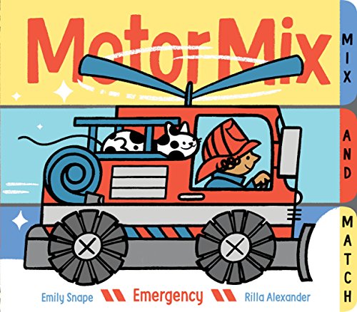 Imagen de archivo de Motor Mix: Emergency: (Interactive Childrens Books, Transportation Books for Kids) a la venta por Goodwill