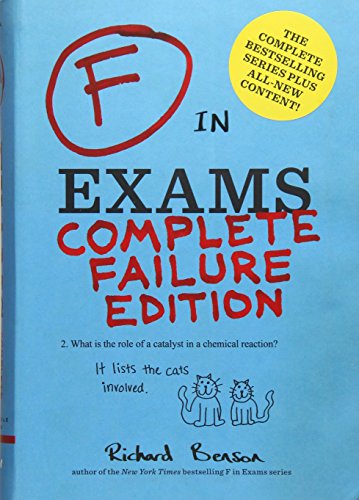 Imagen de archivo de F in Exams: Complete Failure Edition: (Gifts for Teachers, Funny Books, Funny Test Answers) a la venta por WorldofBooks