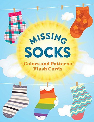 Stock image for Chronicle Books Missing Socks Colors & Patterns Flash Cards (Matching Game for Kids, Educational Flashcards for Preschoolers & Kindergarteners) for sale by St Vincent de Paul of Lane County