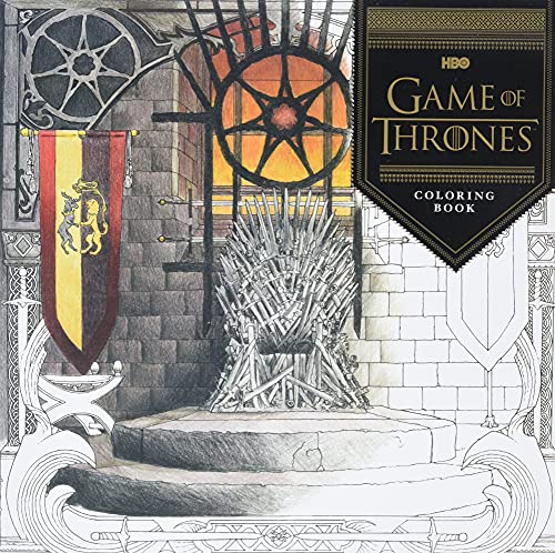 Beispielbild fr HBO's Game of Thrones Coloring Book: (Game of Thrones Accessories, Game of Thrones Party Gifts, GOT Gifts for Women and Men) zum Verkauf von SecondSale