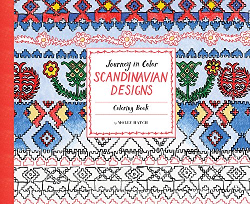 Beispielbild fr Journey in Color: Scandinavian Designs: Coloring Book zum Verkauf von Bookoutlet1
