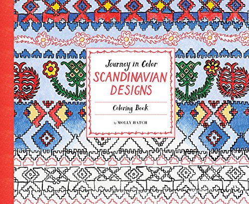 Stock image for Journey in Color: Scandinavian Designs: Coloring Book for sale by Bookoutlet1