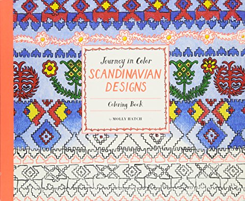 9781452156972: Journey in Color: Scandinavian Designs Coloring Book: Coloring Book