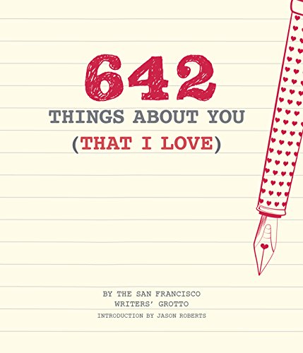 Stock image for 642 Things About You (That I Love): (Romantic Valentine?s Day Gift, Writing Prompt Journal for Couples) for sale by Gulf Coast Books