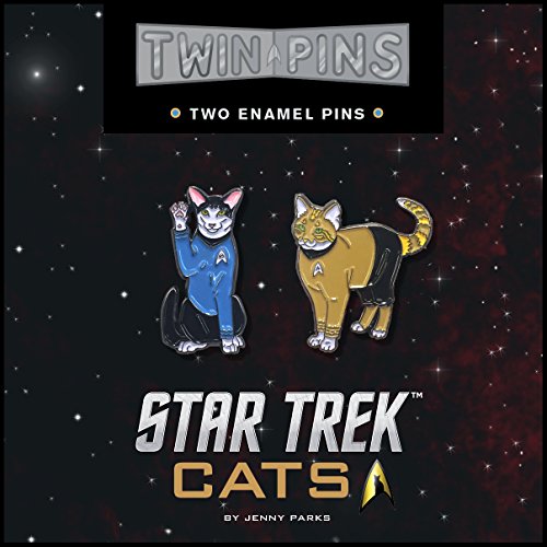 Star Trek Cats Twin Pins Two Enamel Pins Epub-Ebook