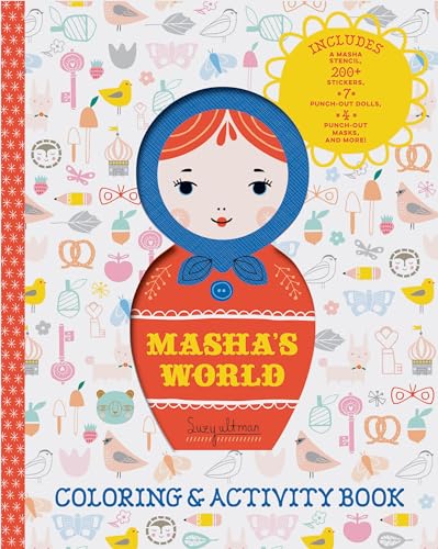 Imagen de archivo de Mashas World: Coloring Activity Book: (Interactive Kids Books, Arts Crafts Books for Kids) a la venta por Bookoutlet1