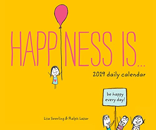 Beispielbild fr Happiness Is. 2019 Daily Calendar zum Verkauf von Books From California
