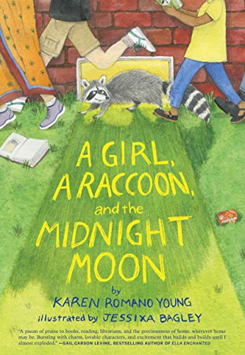 Stock image for A Girl, a Raccoon, and the Midnight Moon: (Juvenile Fiction, Mystery, Young Reader Detective Story, Light Fantasy for Kids) for sale by SecondSale