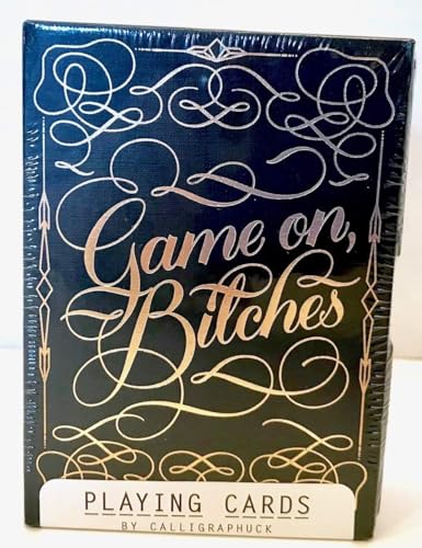Imagen de archivo de Game On, Bitches: Playing Cards (Calligraphuck) by Calligraphuck a la venta por Lakeside Books