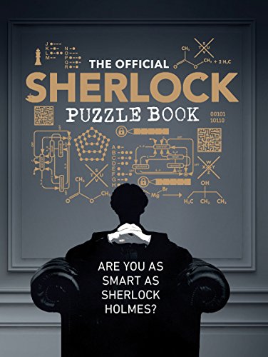 Stock image for The Official Sherlock Puzzle Book: Are you as smart as Sherlock Holmes? (Sherlock Holmes Puzzle, Detective Gifts, Mystery Gifts) for sale by SecondSale