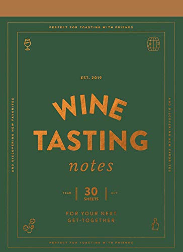 Stock image for Wine Tasting Notes: 30 tear-out sheets for your next get-together (Stocking Stuffer, Wine Drinker's Gift, Hostess Gift) for sale by SecondSale