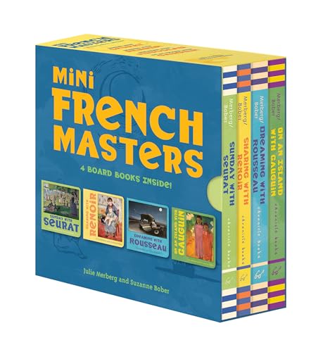 9781452176536: Mini French Masters Boxed Set: 4 Board Books Inside! (Books for Learning Toddler, Language Baby Book) (Mini Masters, 11)