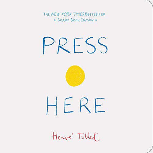 9781452178592: Press Here: Board Book Edition: 1 (Herve Tullet)