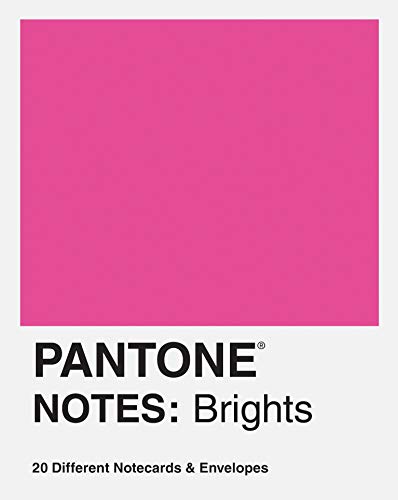 Stock image for Pantone Notes: Brights: 20 Different Notecards & Envelopes (Pantone x Chronicle Books) for sale by GF Books, Inc.