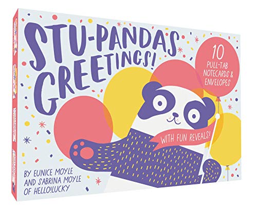 Imagen de archivo de Stu-pandas Greetings! 10 Pull-Tab Cards & Envelopes a la venta por HPB-Blue