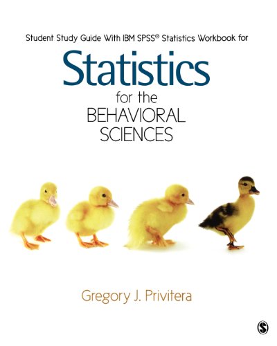 Stock image for Student Study Guide With IBM SPSS Statistics Workbook for Statistics for the Behavioral Sciences for sale by Wonder Book