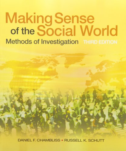 BUNDLE: Chambliss: Making Sense of the Social World 3e + Jorgensen: Participant Observation (9781452203560) by Chambliss, Daniel F.; Jorgensen, Danny L.