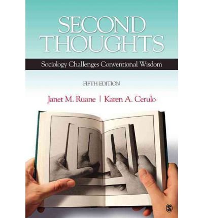 BUNDLE: Newman, Sociology, Eighth Edition + Ruane, Second Thoughts, Fifth Edition (9781452205939) by Newman, David M.; Ruane, Janet M.