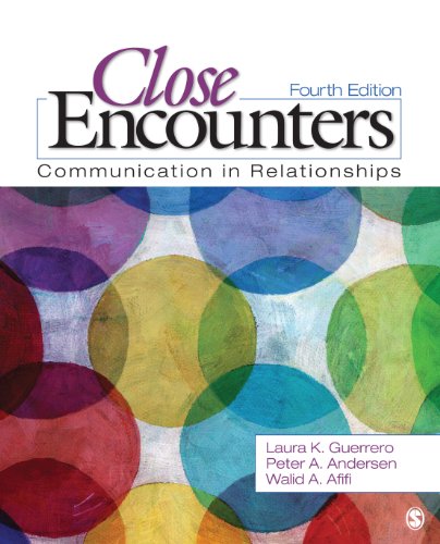 Imagen de archivo de Close Encounters: Communication in Relationships a la venta por SecondSale