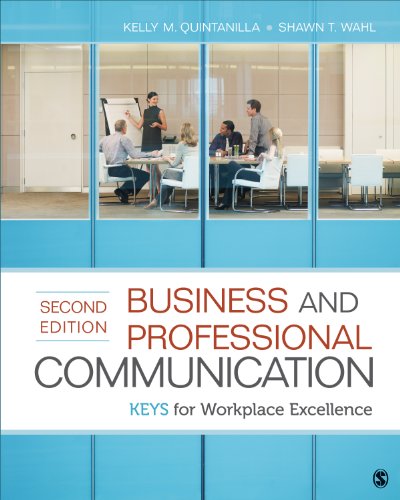 Imagen de archivo de Business and Professional Communication: KEYS for Workplace Excellence a la venta por SecondSale