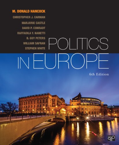 Beispielbild fr Politics in Europe zum Verkauf von Better World Books: West