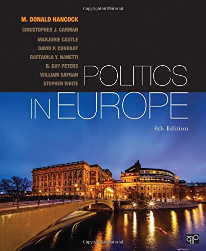 Imagen de archivo de Politics in Europe a la venta por Better World Books: West