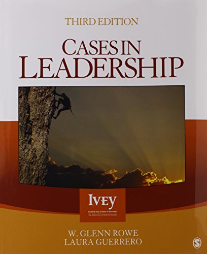 Stock image for BUNDLE: Northouse:Leadership, 6e + Rowe: Cases in Leadership, 3e for sale by Starx Products