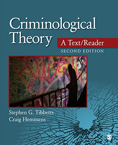 Beispielbild fr Criminological Theory: a Text/Reader zum Verkauf von Better World Books