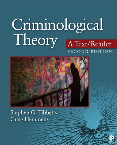 Stock image for Criminological Theory: a Text/Reader for sale by Better World Books