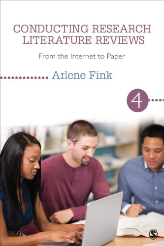 fink a. (2013). conducting research literature reviews from the internet to paper. sage publications