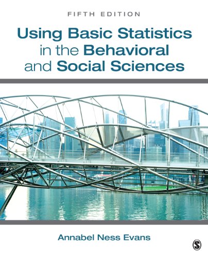 Imagen de archivo de Using Basic Statistics in the Behavioral and Social Sciences a la venta por Sugarhouse Book Works, LLC