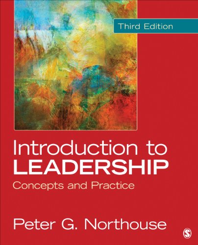 Beispielbild fr Introduction to Leadership: Concepts and Practice zum Verkauf von SecondSale