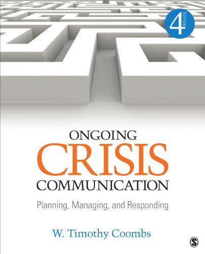 Beispielbild fr Ongoing Crisis Communication: Planning, Managing, and Responding zum Verkauf von BooksRun