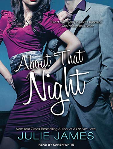 Stock image for About That Night (FBI/US Attorney, 3) for sale by HPB-Ruby