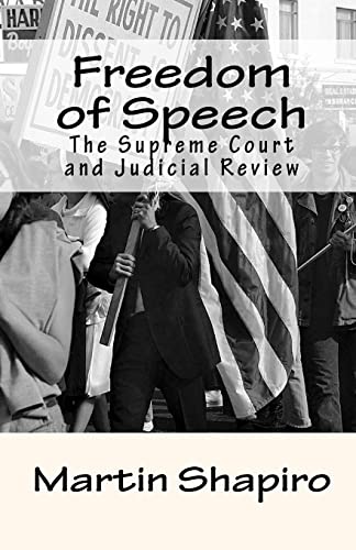 Beispielbild fr Freedom of Speech : The Supreme Court and Judicial Review zum Verkauf von Better World Books