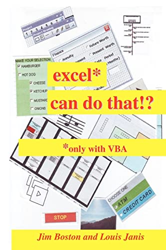 Stock image for Excel* Can Do That!?: *only With Vba for sale by Ammareal