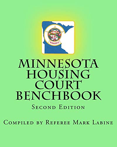 9781452893921: Minnesota Housing Court Benchbook: Volume 1