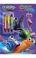 DreamWorks Turbo: Snail with a Dream: Big Crayon Book to Color (9781453012765) by Dalmatian Press