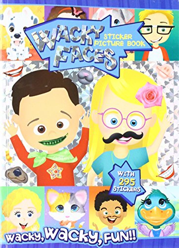 9781453019931: Wacky Faces Create a Face With Stickers & Foil