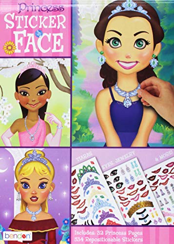 Stock image for Princess Sticker Face for sale by Treasure Island