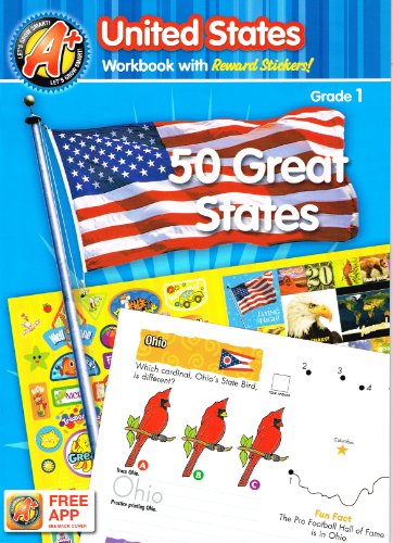 Stock image for A+ Let's Grow Smart! (United States Workbook with Reward Stickers! and Free App, Grade 1) for sale by Orion Tech